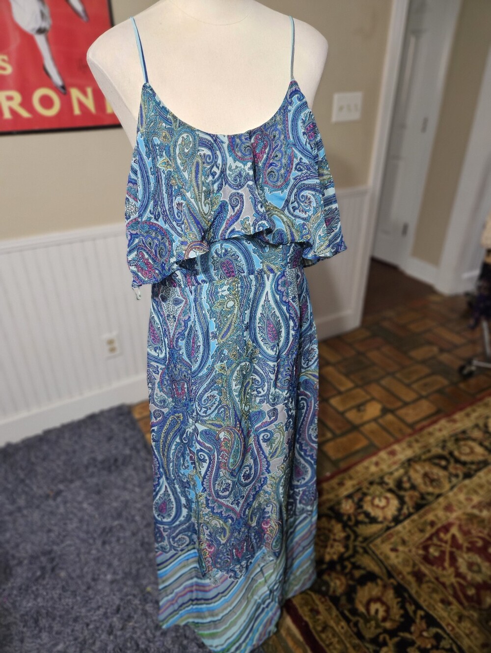 Sandra Darren Boho Dress Size 12